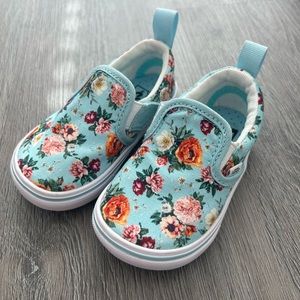 Toddler Floral Vans